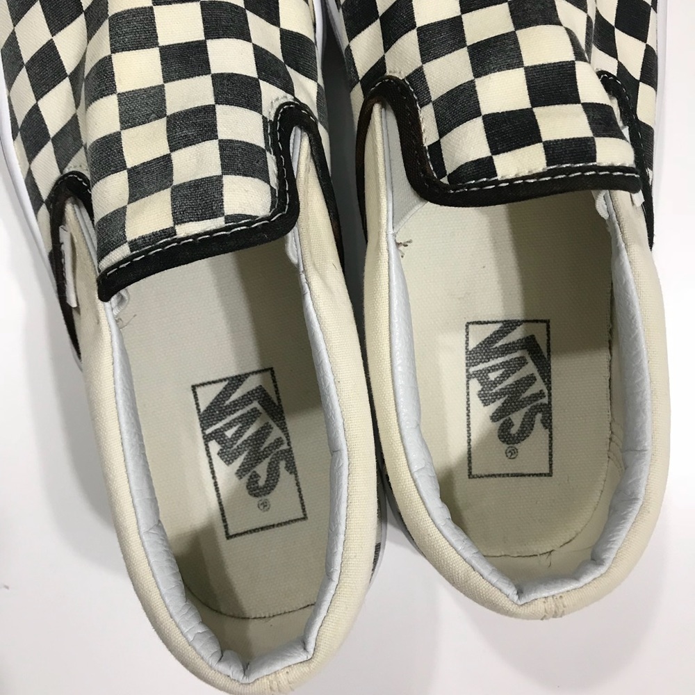 Checkerboard Vans - Picture 4 of 8